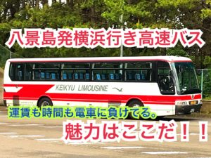 八景島から横浜へ直行バス！どこに需要がある？【令和シーサイドライン】