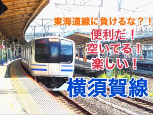 【横須賀線】東海道線と競争！横須賀線の良さは何？【東京西部201908】