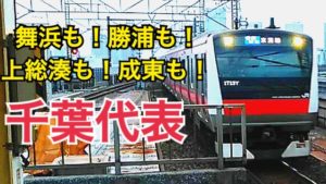 千葉代表！京葉線の運用範囲はすごい！ディズニーアクセスだげじゃない！【夏の東日本紀行2019】